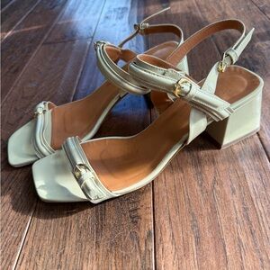 Sezane Block Heel Sandals